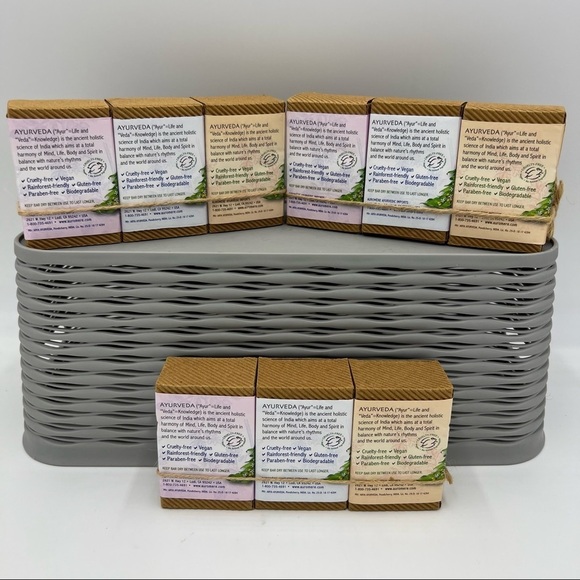 Auromere Ayurvedic Aromatherapy Bar Soap Variety Pack Bundle (9 Pcs) - Picture 2 of 4
